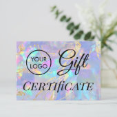 logo opal cadeaubon (Staand voorkant)