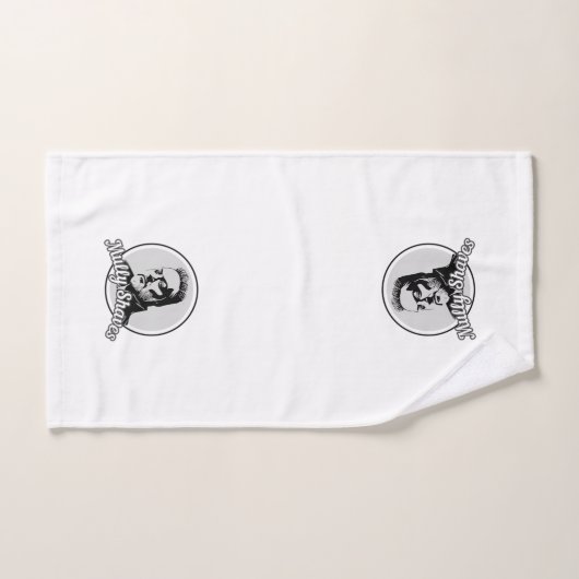 Logo original serviette à main (Serviette à main)