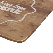 LOGO ou GRAPHIQUE | Planche à découper en verre pe (Coin)