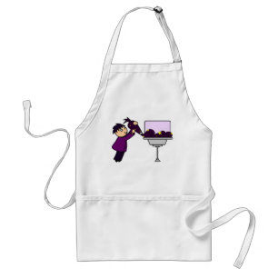 Logo over Apron Standaard Schort