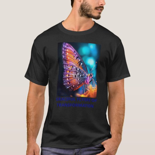 Logo papillon design et art pour t-shirts (Devant)