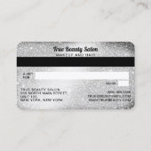 Logo Parties scintillant argent Certificat cadeau  (Dos)