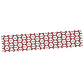 Logo Pattern Business Branding Bourgogne Rood Korte Tafelloper