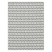 Logo Pattern Business Branding Sage Green Tafelkleed (Voorkant)