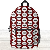 Logo Pattern Promotional Business Bourgogne Rood