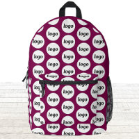 Logo Pattern Promotional Business Magenta Roze