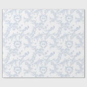 Logo personaliseren Aangepaste Monogram Chinoiseri Cadeaupapier (Vlak)