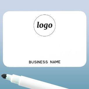 Logo Personeel Bedrijfsnaam Identificatielabel Naamplaatje