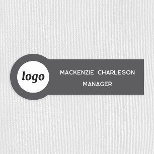 Logo Personeel Medewerkers Magnetisch of Speld Lei Naamplaatje