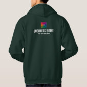 Logo Personeel Personeelsleden Mannen Hoodie (Achterkant)