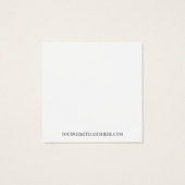 Logo personnalisable site web Porte-collier bijoux (Dos)