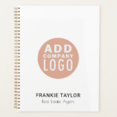 Logo personnalisé Agent immobilier employé Personn (Devant)