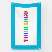 Logo personnalisé Bannière promotionnelle d'entrep (Verticale)