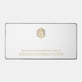 Logo personnalisé blanc simple (Recto)