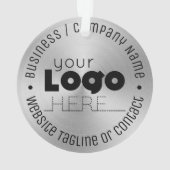 Logo personnalisé Brossé Arbre de Noël Acrylique A (dos)