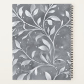 Logo Personnalisé Carnet promotionnel, gris argent (Dos)