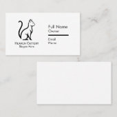 Logo Personnalisé Carte de visite Chic & Moderne (Devant / Derrière)