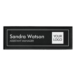 Logo Personnalisé de l'aimant de badge   Personnel