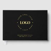 Logo personnalisé de l'entreprise Black Gold Foil (Recto)