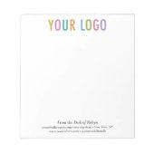 Logo personnalisé du Bloc-notes Office personnalis (Devant)