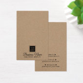 Logo Personnalisé Écran Rustique Kraft Bijoux d'or (Bureau)