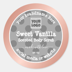 Logo personnalisé Emballage de produits Étiquettes