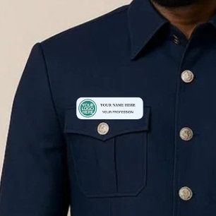 Logo personnalisé Employé Badge d'entreprise
