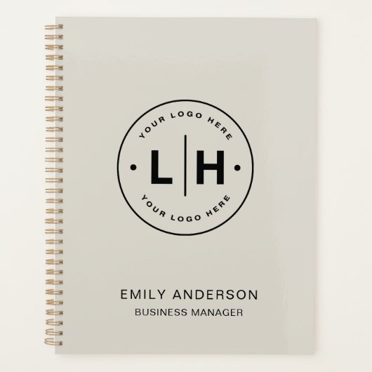 Logo personnalisé Entreprise QR ton neutre (Devant)