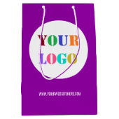 Logo personnalisé et papier d'affaires texte Sac d (Devant)