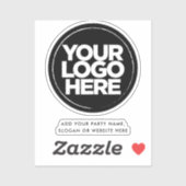 Logo personnalisé et Stickers promotionnels de tex (Feuille)