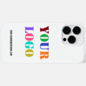 Logo personnalisé et texte de votre coque iphone d (Verso (horizontal))