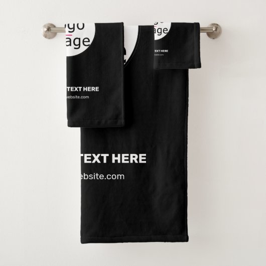 Logo personnalisé Extravagant Business Chic Noir (En situation)