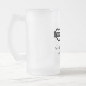 Logo Personnalisé Froid Bière Mug (Gauche)