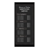 Logo personnalisé & Icônes sociales Rose Gold Menu (Devant)