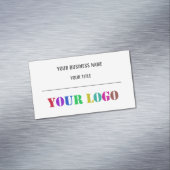 Logo personnalisé Magnet Carte de visite promotion (In Situ)
