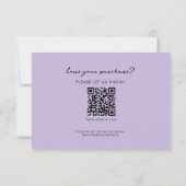 Logo personnalisé Merci d'entreprise violet (Dos)