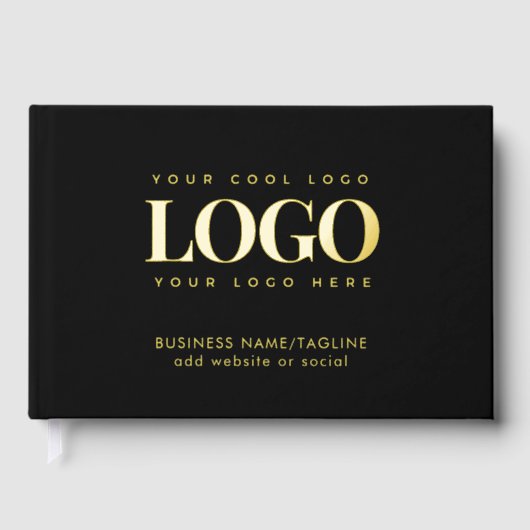 Logo personnalisé minimal Gold Foil Business Compa (Recto)