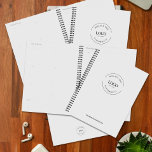 Logo personnalisé minimaliste blanc simple<br><div class="desc">Une organisation et une image de marque élevées grâce à notre simple minimaliste blanc, un planificateur de logo personnalisé personnalisé : une conservation élégante et fonctionnelle pour votre réseau apprécié. Présentant notre planificateur personnalisé simple et minimaliste blanc - un mélange harmonieux de fonctionnalité et de marque qui intègre en toute...</div>