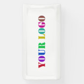 Logo personnalisé Modèle de bannière promotionnell (Verticale)