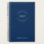 Logo personnalisé moderne site Web Royal blue Bran<br><div class="desc">Une organisation et un style hors du commun grâce à notre site Web de logo personnalisé moderne Royal Blue Branded Planner : Un cadeau unique pour chaque occasion! Voici notre site Web de logo personnalisé moderne et impeccable Royal Blue Branded Planner - une incarnation de la fonctionnalité et de la...</div>