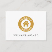 Logo personnalisé Nouvelle carte de Faire-part de (Devant)