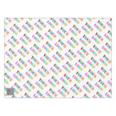 Logo Personnalisé Photo promotionnelle Nappe d'aff (Devant (Horizontal))