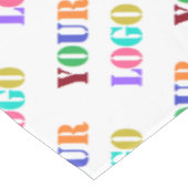 Logo Personnalisé Photo promotionnelle Nappe d'aff (Angle)