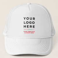 Logo personnalisé rouge et Casquette de marque tex