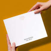 Logo personnalisé simple bloc-notes d'affaires pou