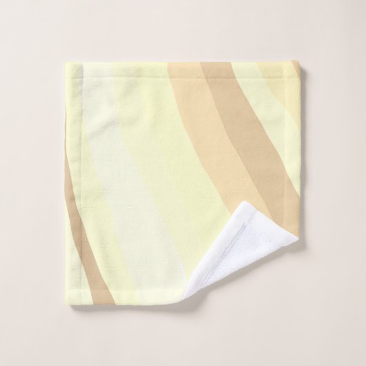 Logo personnalisé simple et élégant ici société (Gant de toilette)