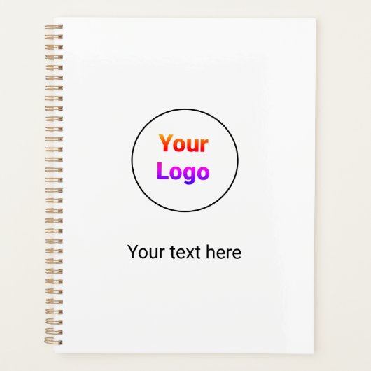 Logo personnalisé simple et élégant ici société (Devant)