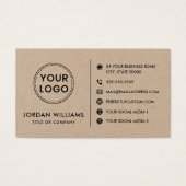 Logo personnalisé site social médias moderne code  (Devant)