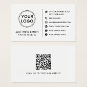 Logo personnalisé site social médias moderne code  (Devant & derrière)