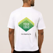 Logo personnalisé T-shirt sport-Tek pour homme (Dos)